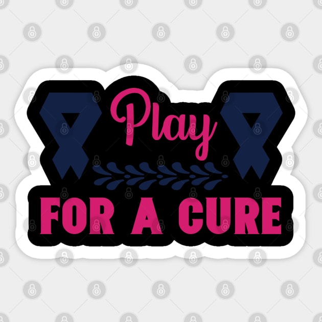 play for a cure Sticker by busines_night